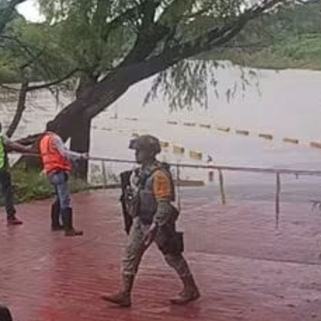 Cierran Puente Vado por Lluvias en Tempoal, Veracruz